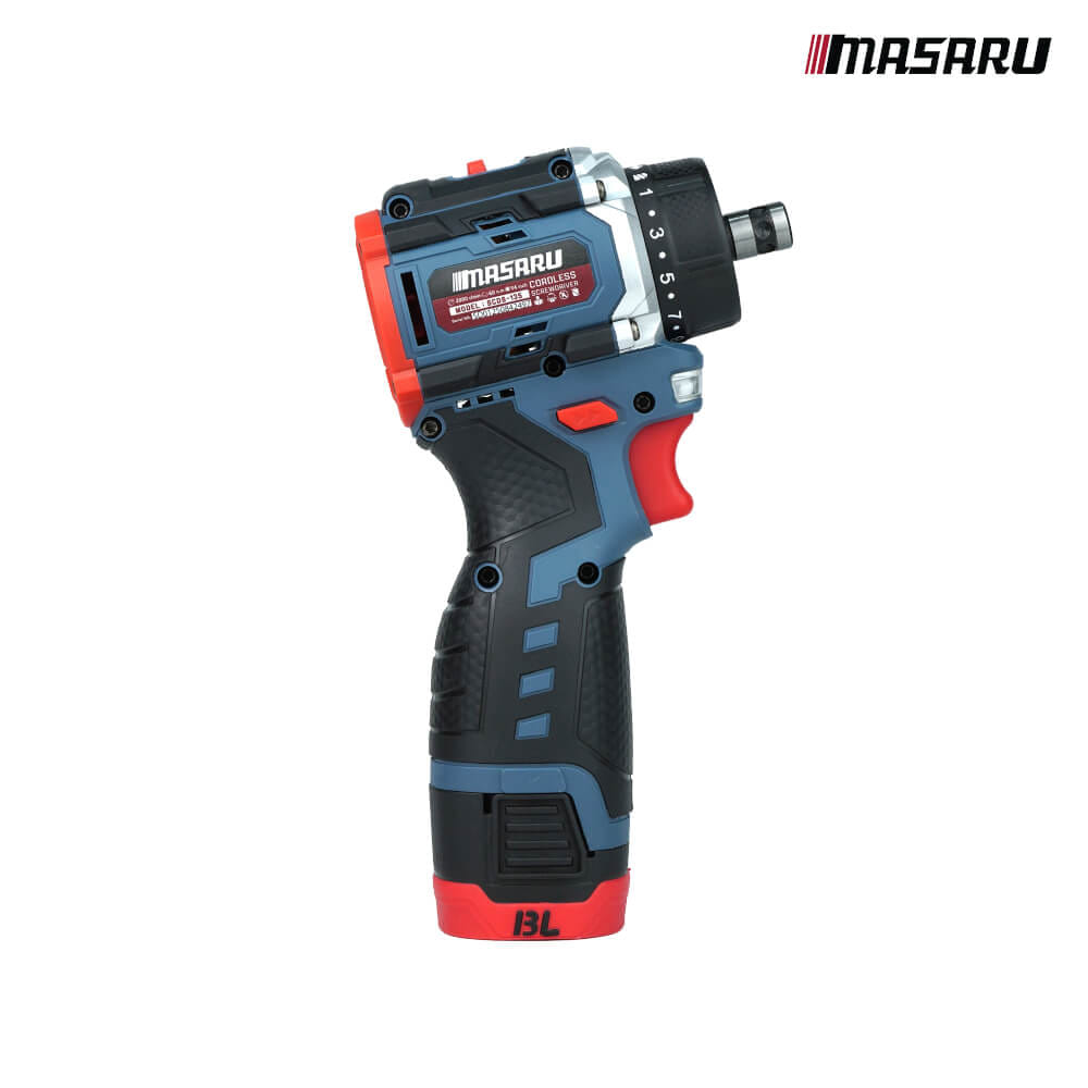 สว่านไขควงคลัตช์กระแทกไร้สาย MASARU รุ่น SCDI-140 (พร้อมแบตเตอรี่)_2