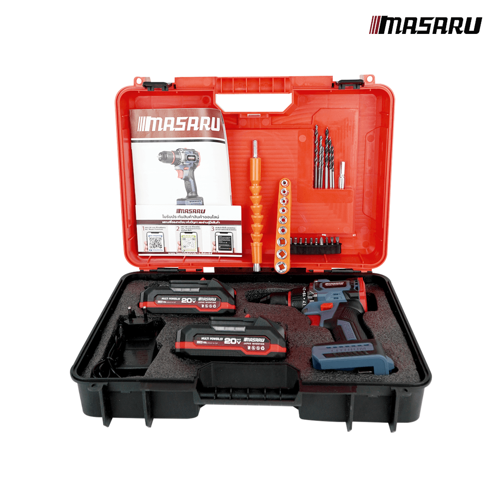 สว่านไร้สาย MASARU รุ่น SCD-115 (พร้อมแบตเตอรี่)_6
