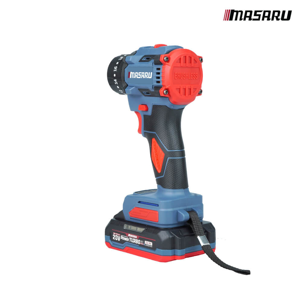 สว่านไขควงคลัตช์กระแทกไร้สาย MASARU รุ่น SCDI-105  (พร้อมแบตเตอรี่และแท่นชาร์จ)_7