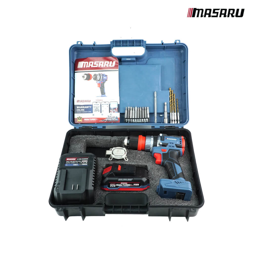 สว่านไขควงกระแทก MASARU รุ่น SCDI-240 (พร้อมแบตเตอรี่)_9