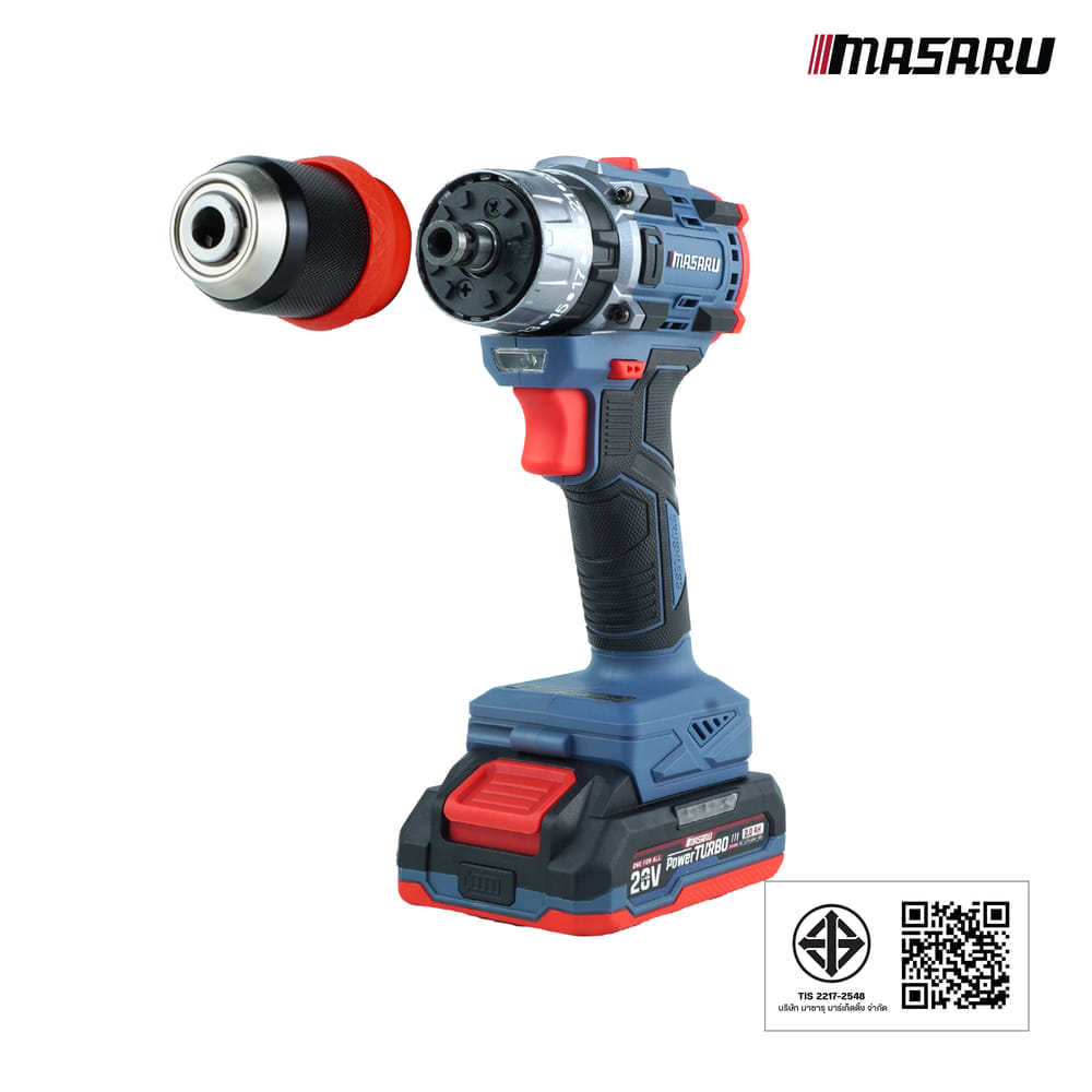 สว่านไขควงกระแทก MASARU รุ่น SCDI-240 (พร้อมแบตเตอรี่)_10