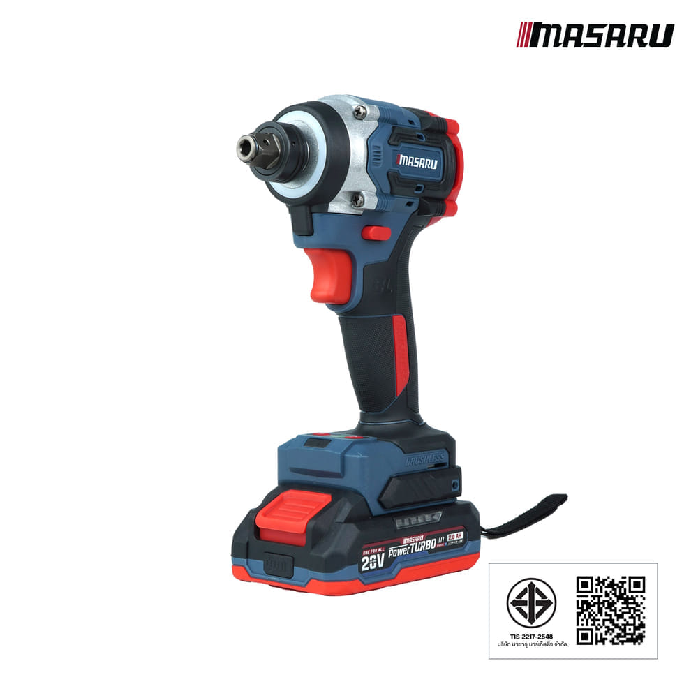 ไขควงกระแทกไร้สาย MASARU รุ่น SCDI-220 (พร้อมแบตเตอรี่)_10