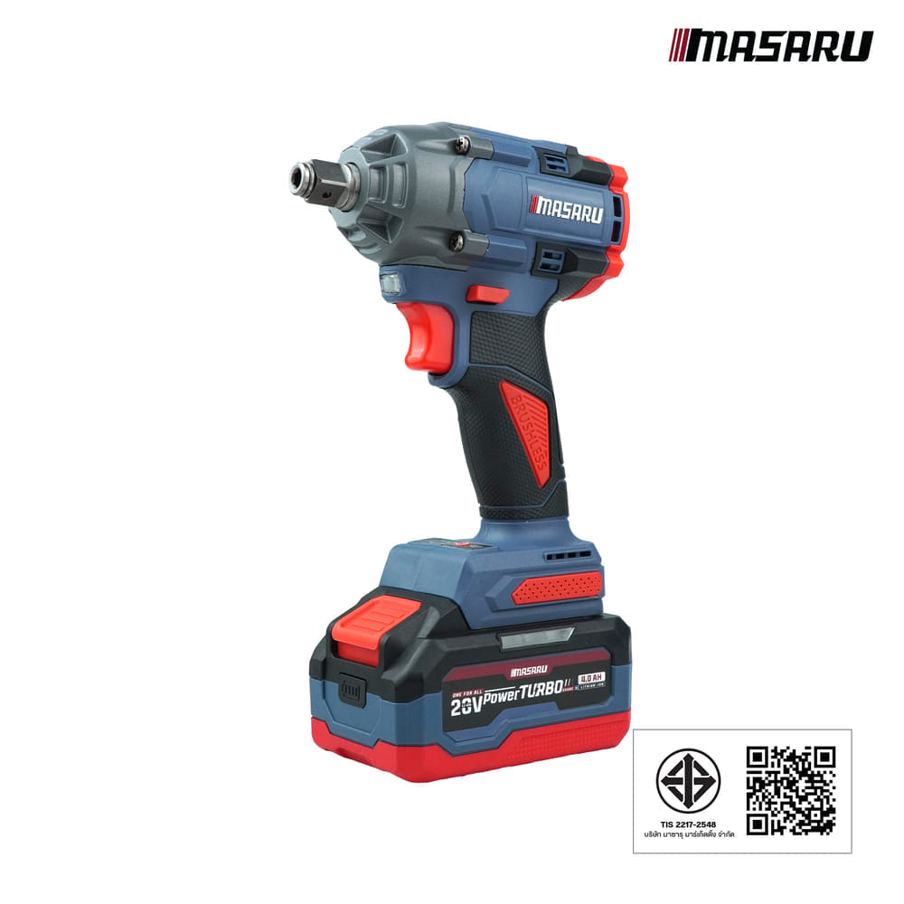บล็อกกระแทกไร้สาย MASARU รุ่น SCDW-130 (พร้อมแบตเตอรี่)_9