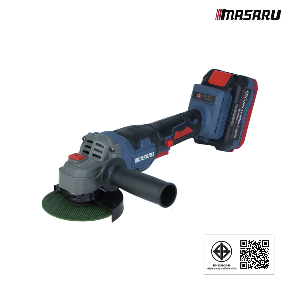 เครื่องเจียร์ไร้สาย MASARU รุ่น SCG-600 (พร้อมแบตเตอรี่)