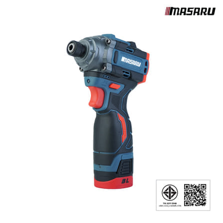 ไขควงกระแทกไร้สาย MASARU รุ่น SCDI-185 (พร้อมแบตเตอรี่)_7