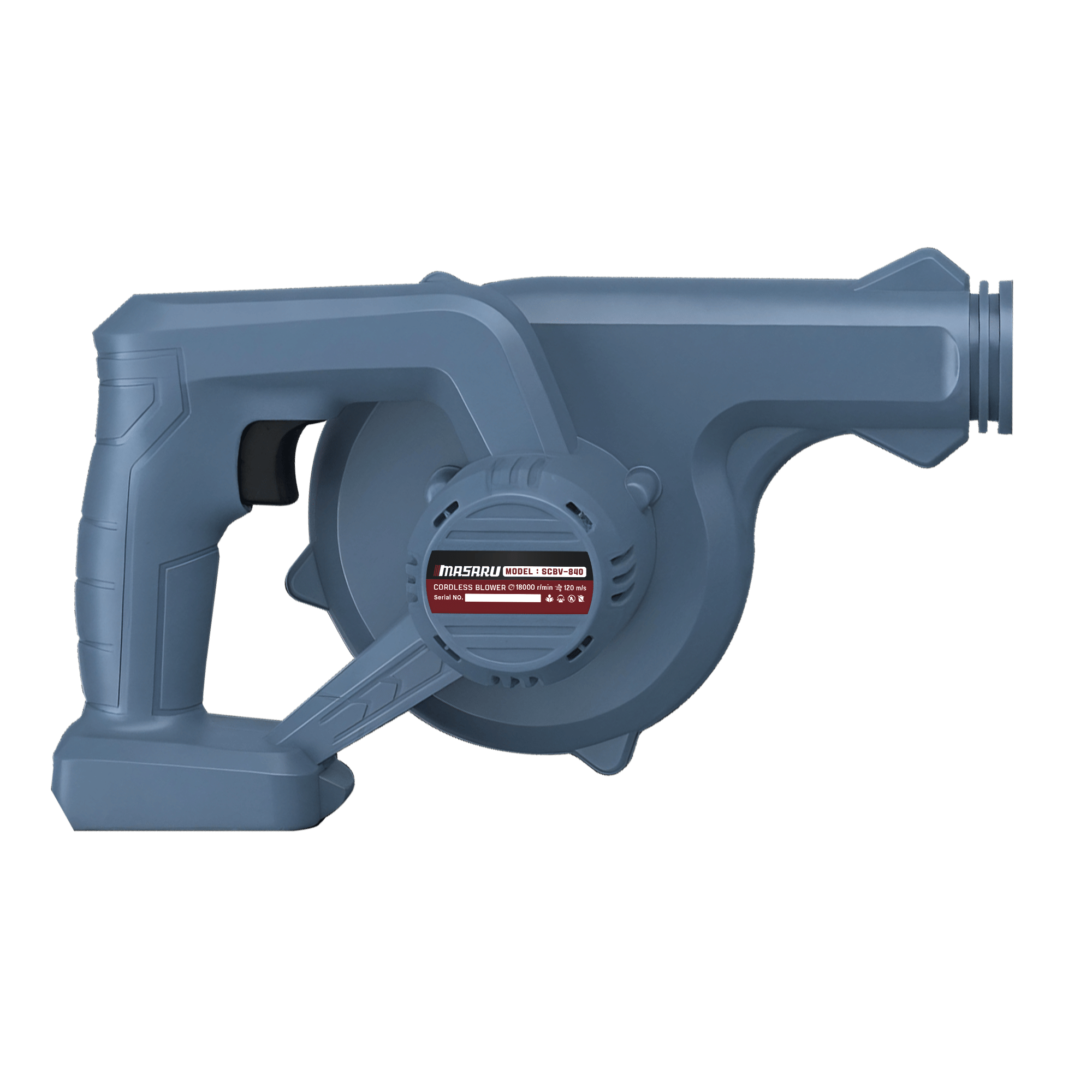 เครื่องเป่าดูดไร้สาย MASARU SCBV-840N (พร้อมแบตเตอรี่และแท่นชาร์จ)_4