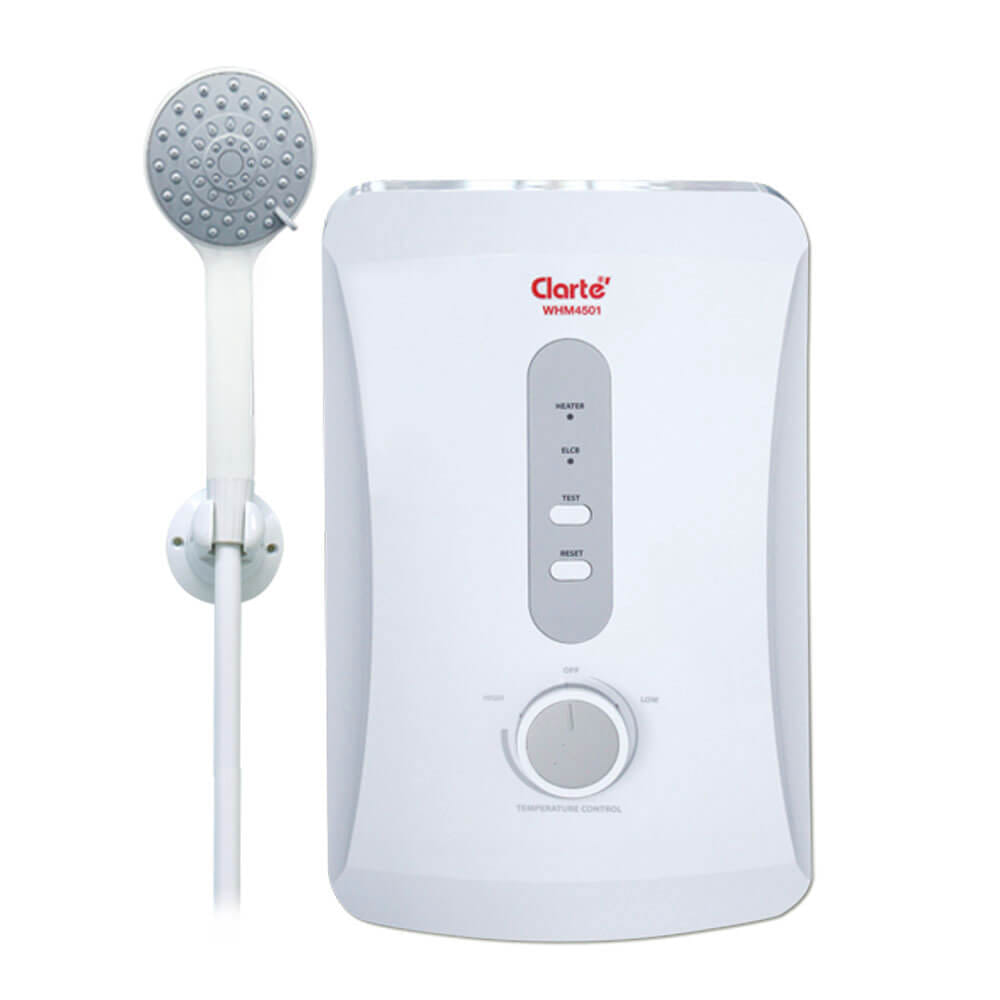 เครื่องทำน้ำอุ่น CLARTE' 4500W รุ่น WHM4501 (ไม่รวมติดตั้ง)_0