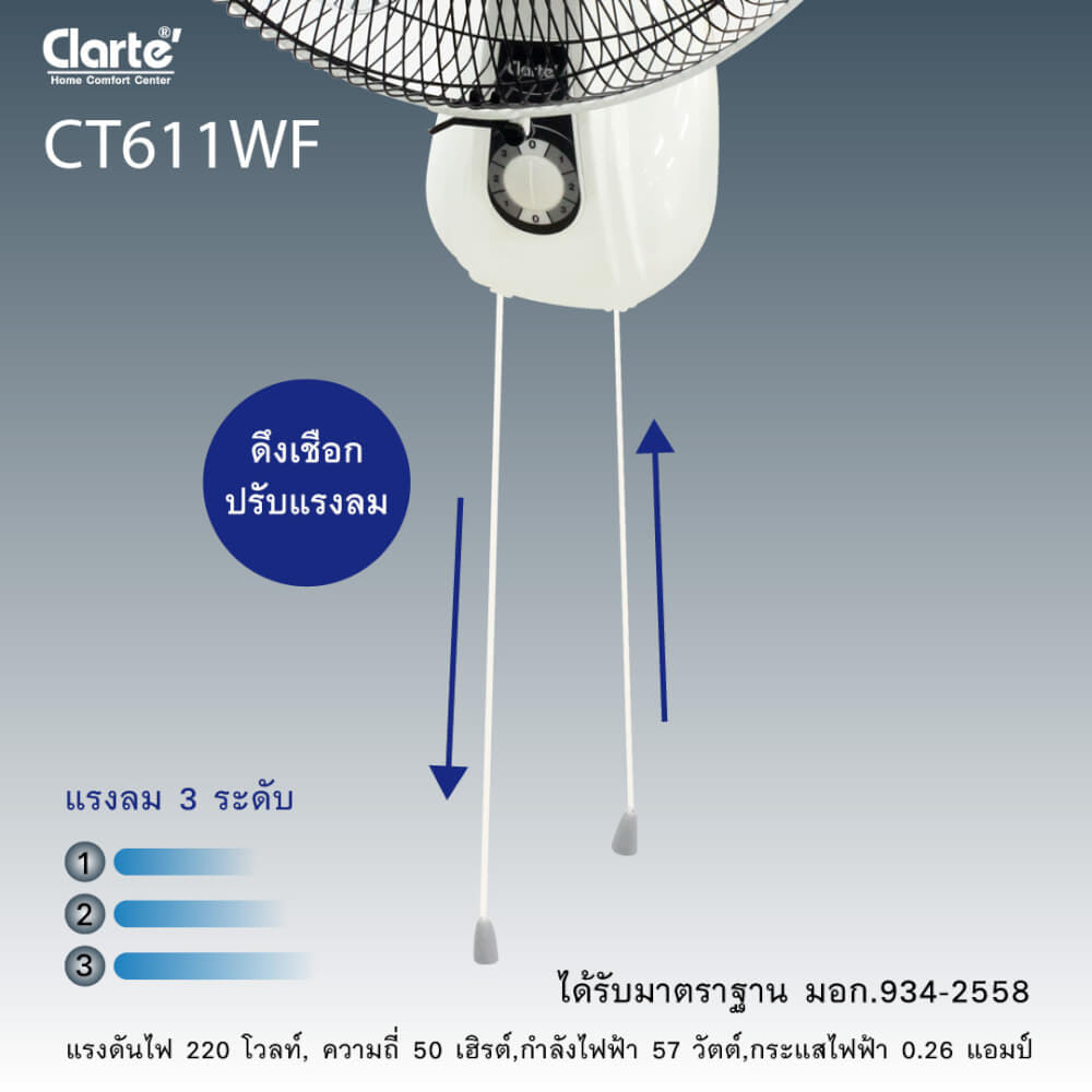 พัดลมติดผนัง 16