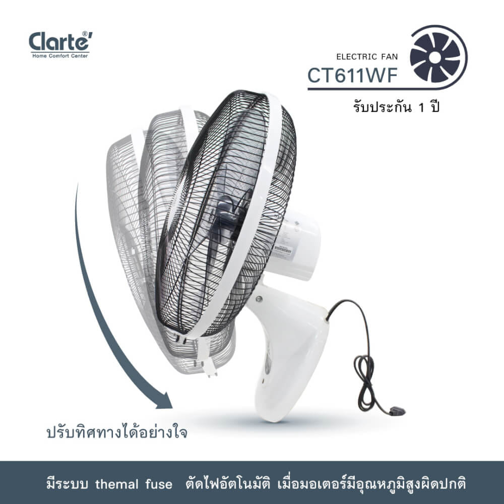 พัดลมติดผนัง 16