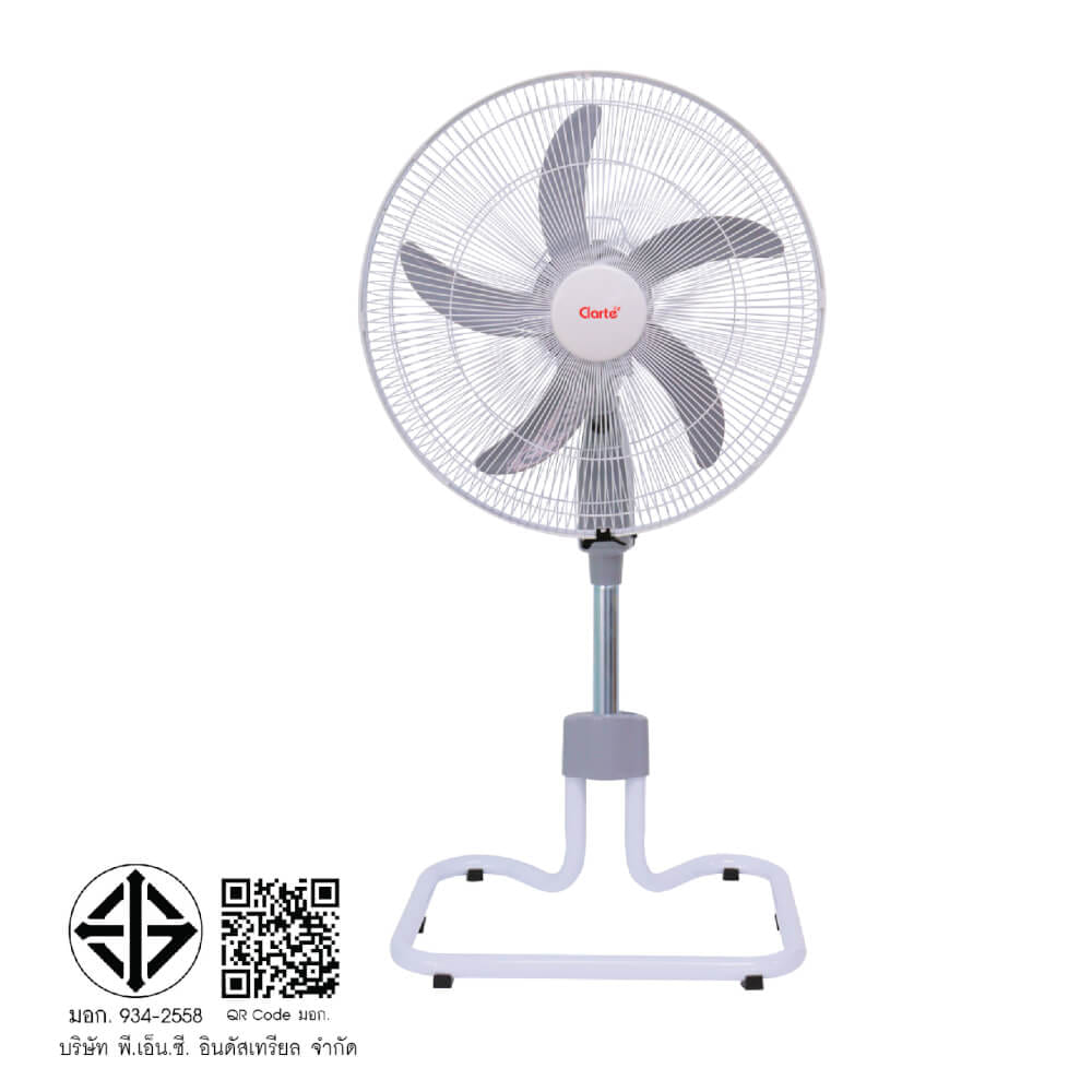 พัดลมอุตสาหกรรมตั้งพื้นขนาดใบพัด 18 นิ้ว CLARTE' รุ่น CT830ST_8