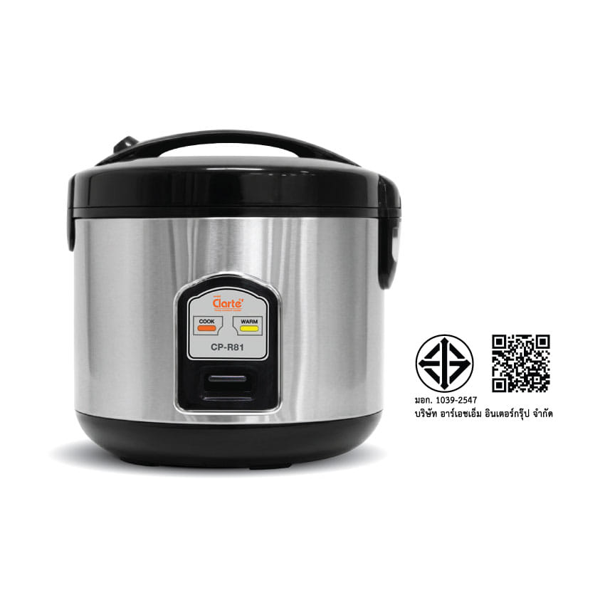 หม้อหุงข้าว MANUAL CLARTE' FRCP-R81 ขนาด 1.8 ลิตร_9
