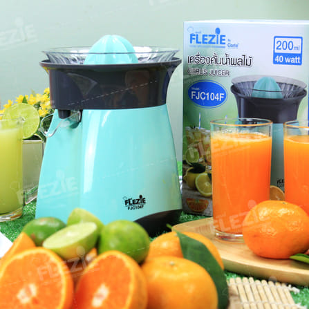 เครื่องคั้นน้ำผลไม้ FLEZIE รุ่น FCJ104F สีเขียว_10