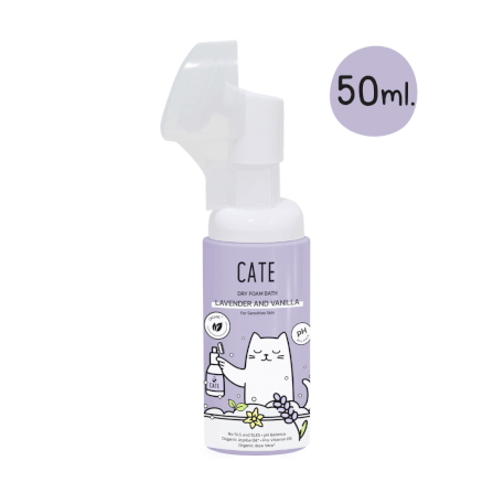 โฟมอาบน้ำแห้ง CATE กลิ่นแพร์และพิโอนี FOOD GRADE สูตรอ่อนโยน 50 ML._1