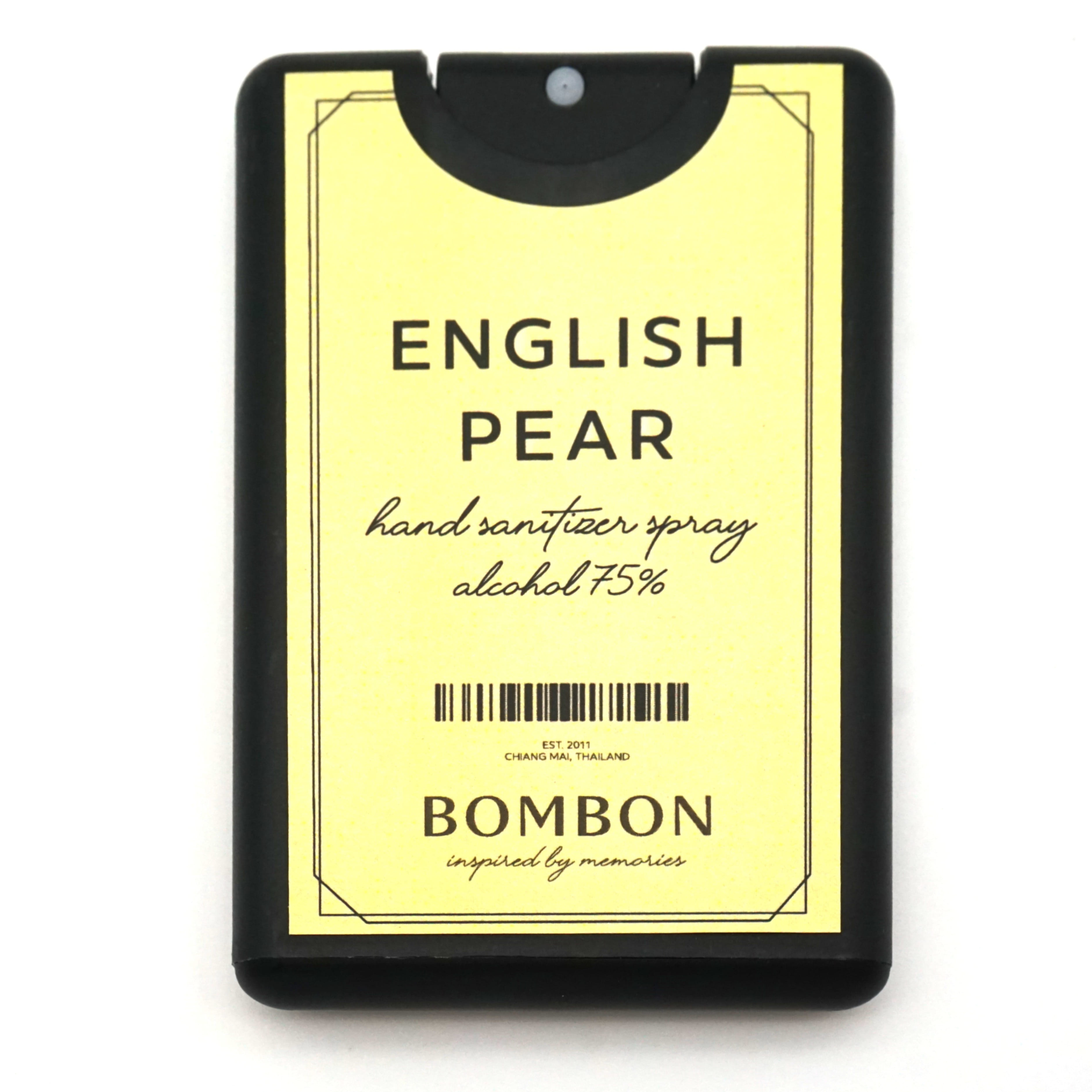 สเปรย์แอลกอฮอล์ BOMBON 20 มล. กลิ่น ENGLISH PEAR