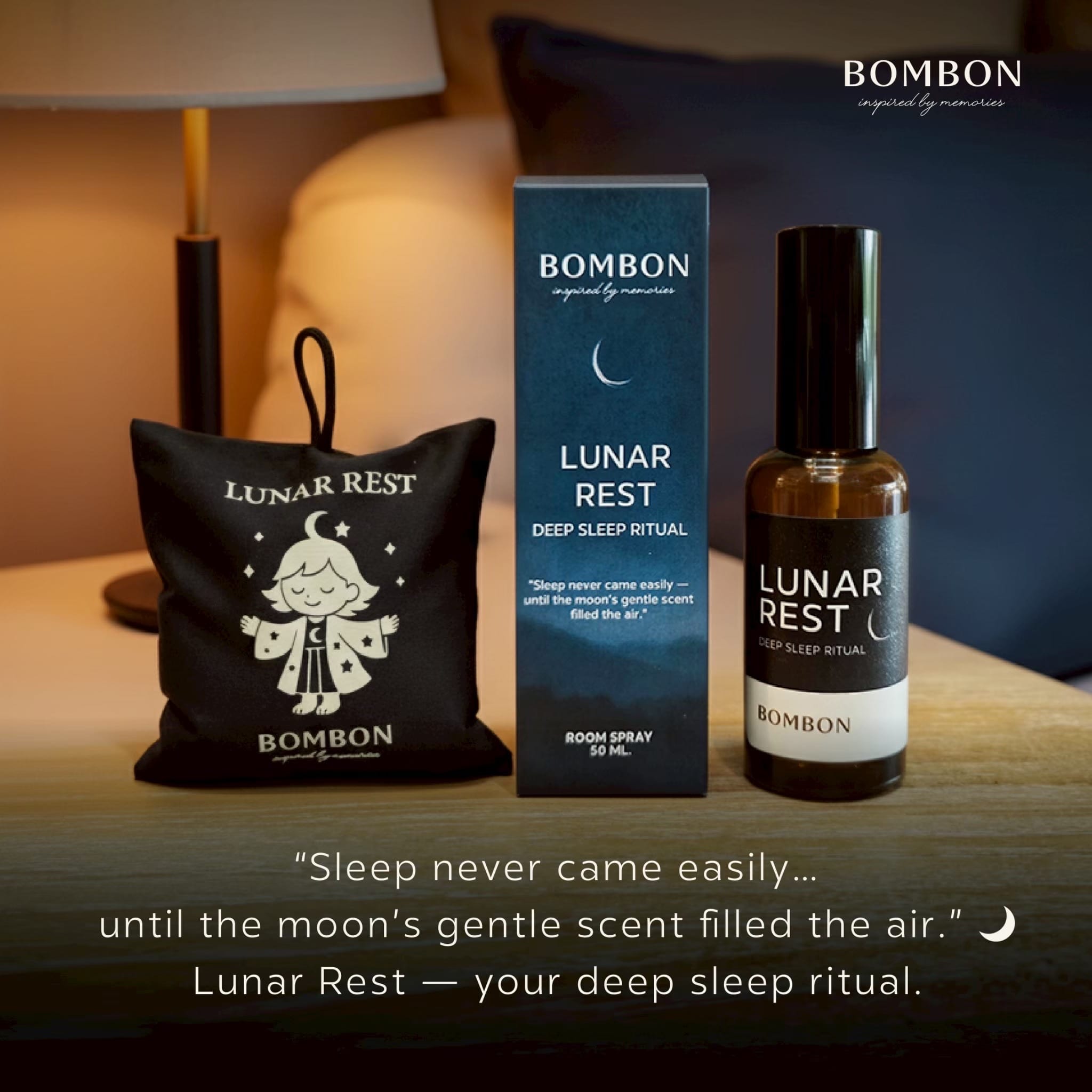 สเปรย์ฉีดหมอน BOMBON 50 มล. กลิ่น Lunar Rest _3