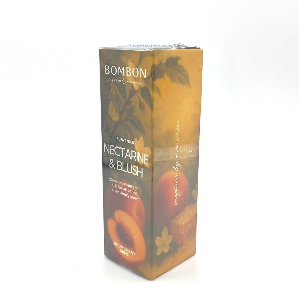 สเปรย์ปรับอากาศ BOMBON ขนาด 50 มล. กลิ่น NECTARINE AND BLUSH