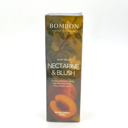 สเปรย์ปรับอากาศ BOMBON ขนาด 50 มล. กลิ่น NECTARINE AND BLUSH_4