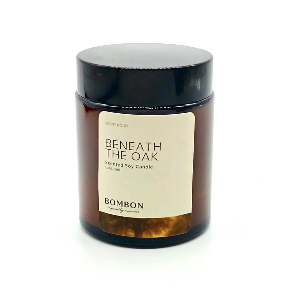 เทียนหอม BOMBON ขนาด 100 มล. กลิ่น BENEATH THE OAK_0