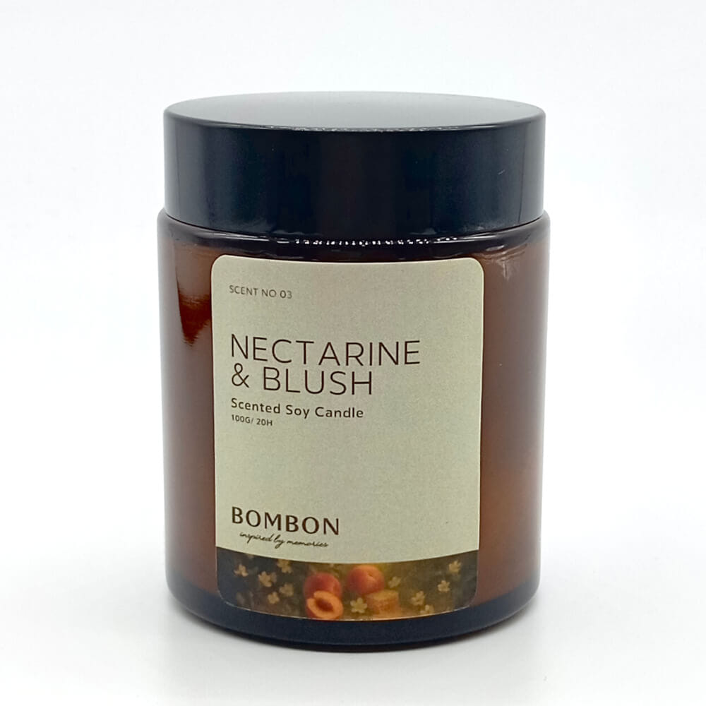 เทียนหอม BOMBON ขนาด 100 มล. กลิ่น NECTARINE AND BLUSH_3