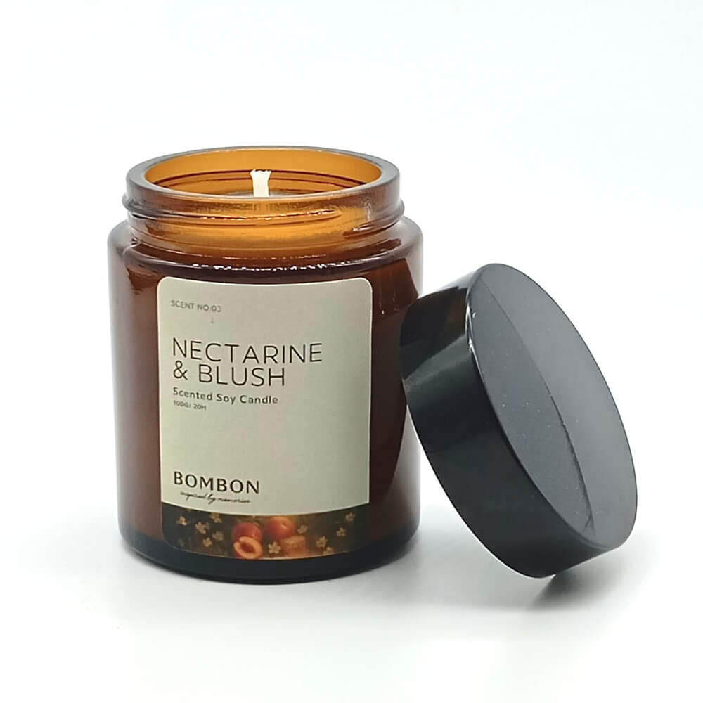 เทียนหอม BOMBON ขนาด 100 มล. กลิ่น NECTARINE AND BLUSH_2