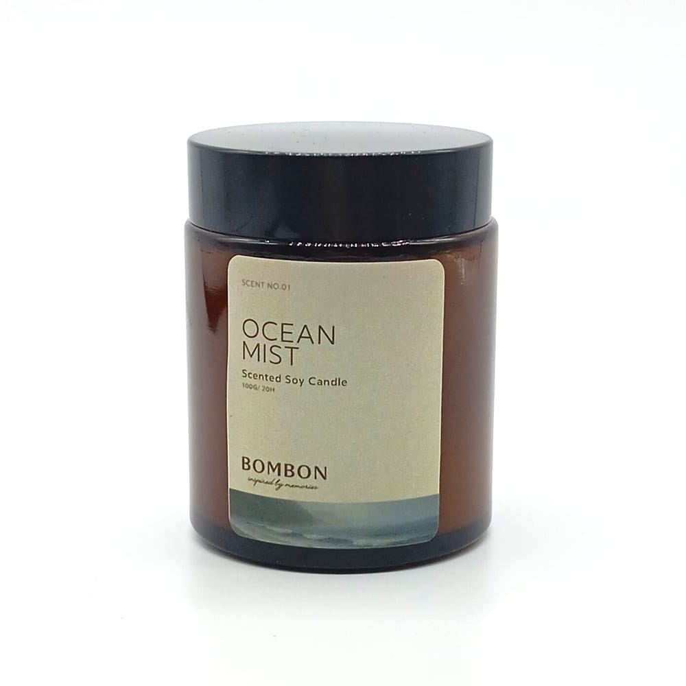 เทียนหอม BOMBON ขนาด 100 มล. กลิ่น OCEAN MIST_5