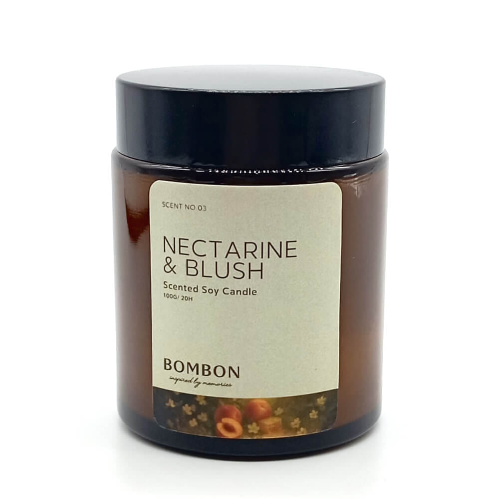เทียนหอม BOMBON ขนาด 100 มล. กลิ่น NECTARINE AND BLUSH_0