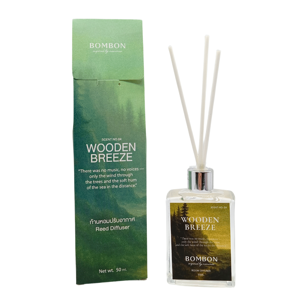 ก้านหอมปรับอากาศ BOMBON 50 มล. กลิ่น Wooden Breeze_0