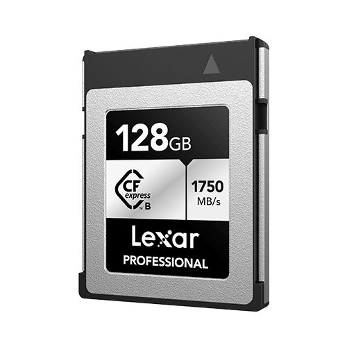 การ์ดหน่วยความจำ ซีเอฟเอ็กเพรสการ์ด LEXAR PROFESSIONAL CFEXPRESS TYPE B 128GB RW1750/1300MB/S RAW 8K XQD® COMPATIBLE (LCXEXSL128G-RNENG)_0