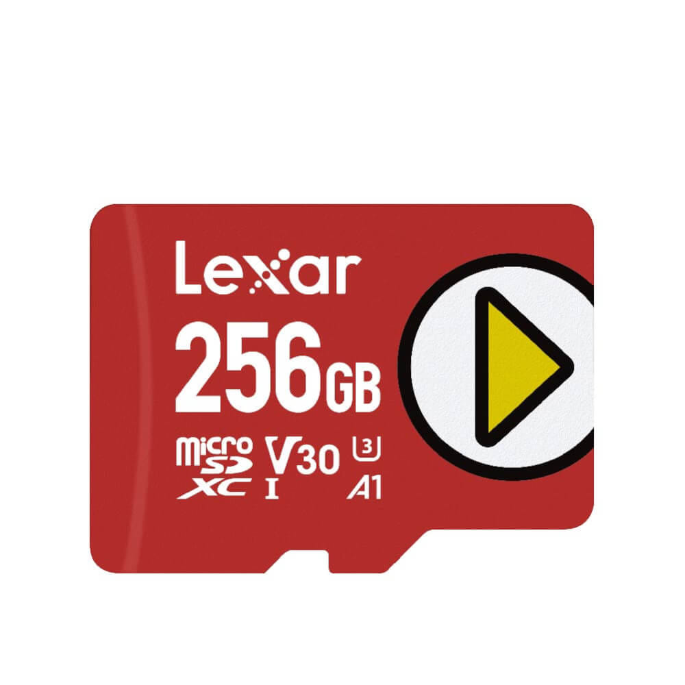 การ์ดหน่วยความจำ ไมโครเอสดีการ์ด LEXAR PLAY MICROSD CARD 256GB RW160/100MB/S (LMSPLAY256G)_0