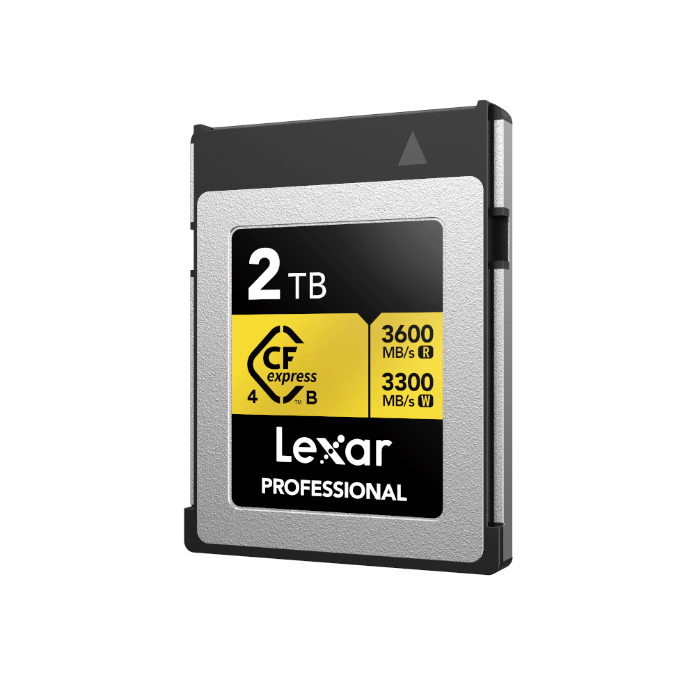 การ์ดหน่วยความจำ ซีเอฟเอ็กเพรสการ์ด LEXAR® CFEXPRESS™ 4.0 TYPE B CARD 2TB RW3600/3300MB/S VPG400 RAW 8K (LCXEXP4002T-RNENG)_0