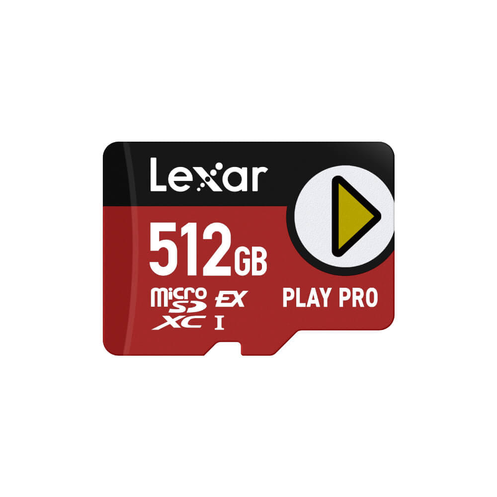 การ์ดหน่วยความจำ ไมโครเอสดีการ์ด LEXAR MICROSD CARD PLAY PRO EXPRESS 512GB RW900/600MB/S (LMSXPS0512G-BNNNG) FOR NINTENDO SWITCH_0