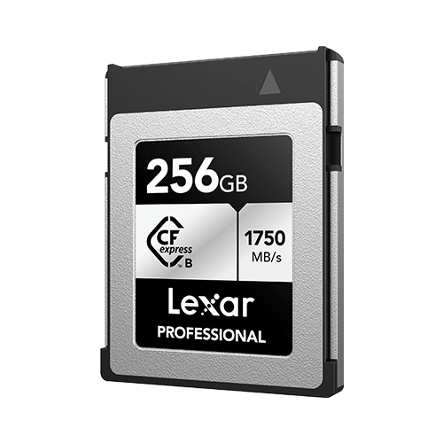 การ์ดหน่วยความจำ ซีเอฟเอ็กเพรสการ์ด LEXAR PROFESSIONAL CFEXPRESS TYPE B 256GB RW1750/1300MB/S RAW 8K XQD® COMPATIBLE (LCXEXSL256G-RNEN)_1