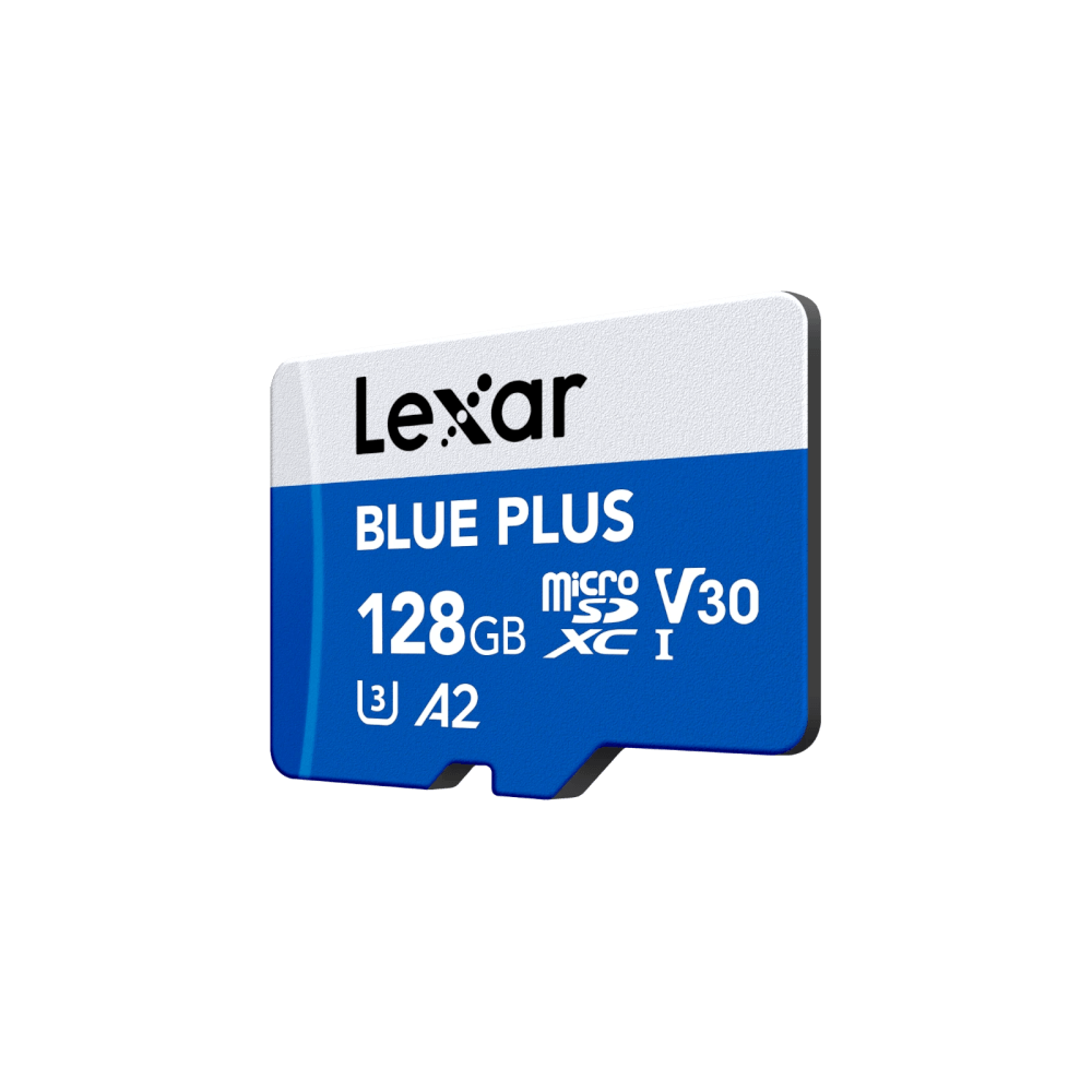 การ์ดหน่วยความจำ ไมโครเอสดีการ์ด LEXAR MICROSD CARD BLUE PLUS 256GB R170MB/S1 (LMSBLPL256G-BNANG) FOR SMARTPHONES TABLETS ACTION CAMERA_1