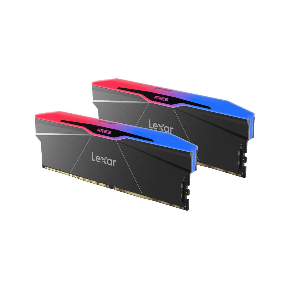แรมพีซี LEXAR® ARES RGB 2ND GEN DDR5 DESKTOP MEMORY 7600 32GB KIT (LD5U16G76C36BR-RGD)_1