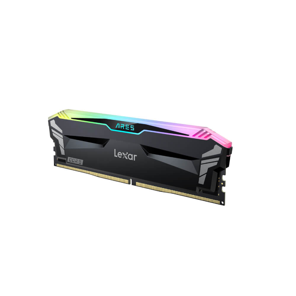 แรมพีซี LEXAR ARES RGB DDR5 6400 DESKTOP MEMORY 16GB OC+RGB (LD5EU016G-R6400GDLA)_1