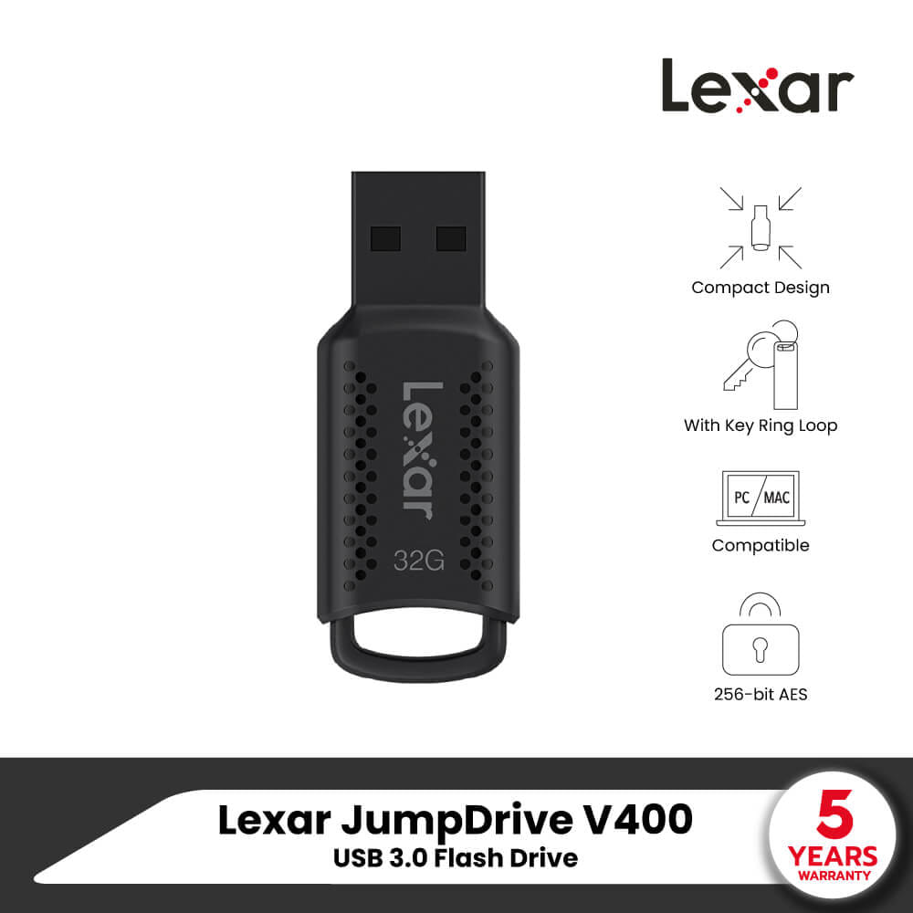 แฟลชไดรฟ์ Lexar V400 32GB USB 3.0