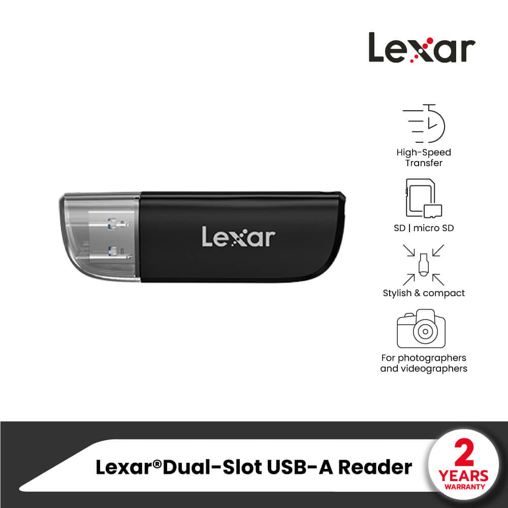 การ์ดรีดเดอร์ Lexar Dual-Slot CFexpress TypeA, SD Card