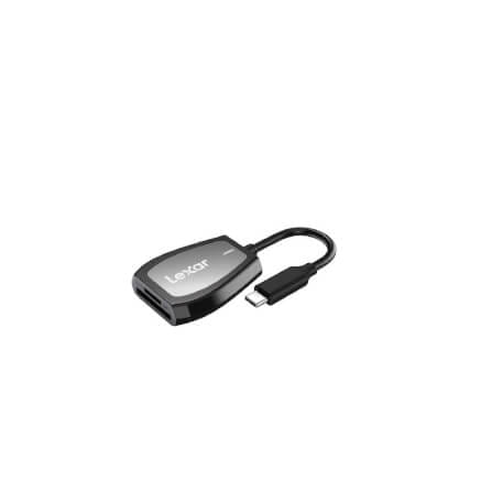 การ์ดรีดเดอร์ Lexar Dual-Slot SD/MicroSD Card, USB-C_0