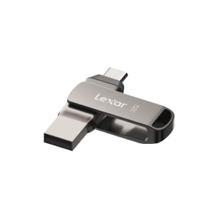 แฟลชไดรฟ์ Lexar D400 32GB Dual USB Type-C/A USB 3.1 2-in-1_1
