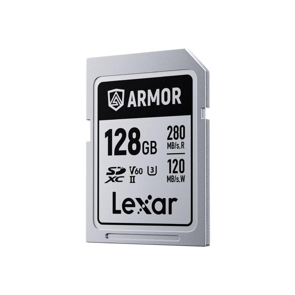 การ์ดหน่วยความจำ เอสดีการ์ด LEXAR ARMOR SILVER PRO 128GB SDXC™ UHS-II CARD FULL-HD 6K RW280/160MB/S LSDAMSP128G-RNNNG_1