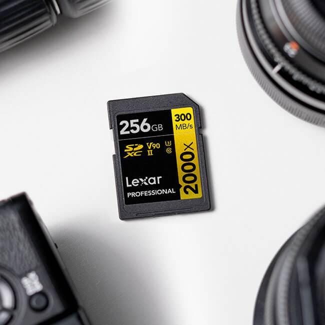 การ์ดหน่วยความจำ เอสดีการ์ด LEXAR SD2000X 256GB UHS-II U3 V90 SD CARD (เอสดีการ์ด) FULL-HD 3D 4K 8K RW300/260MB/S (LSD2000256G)_7