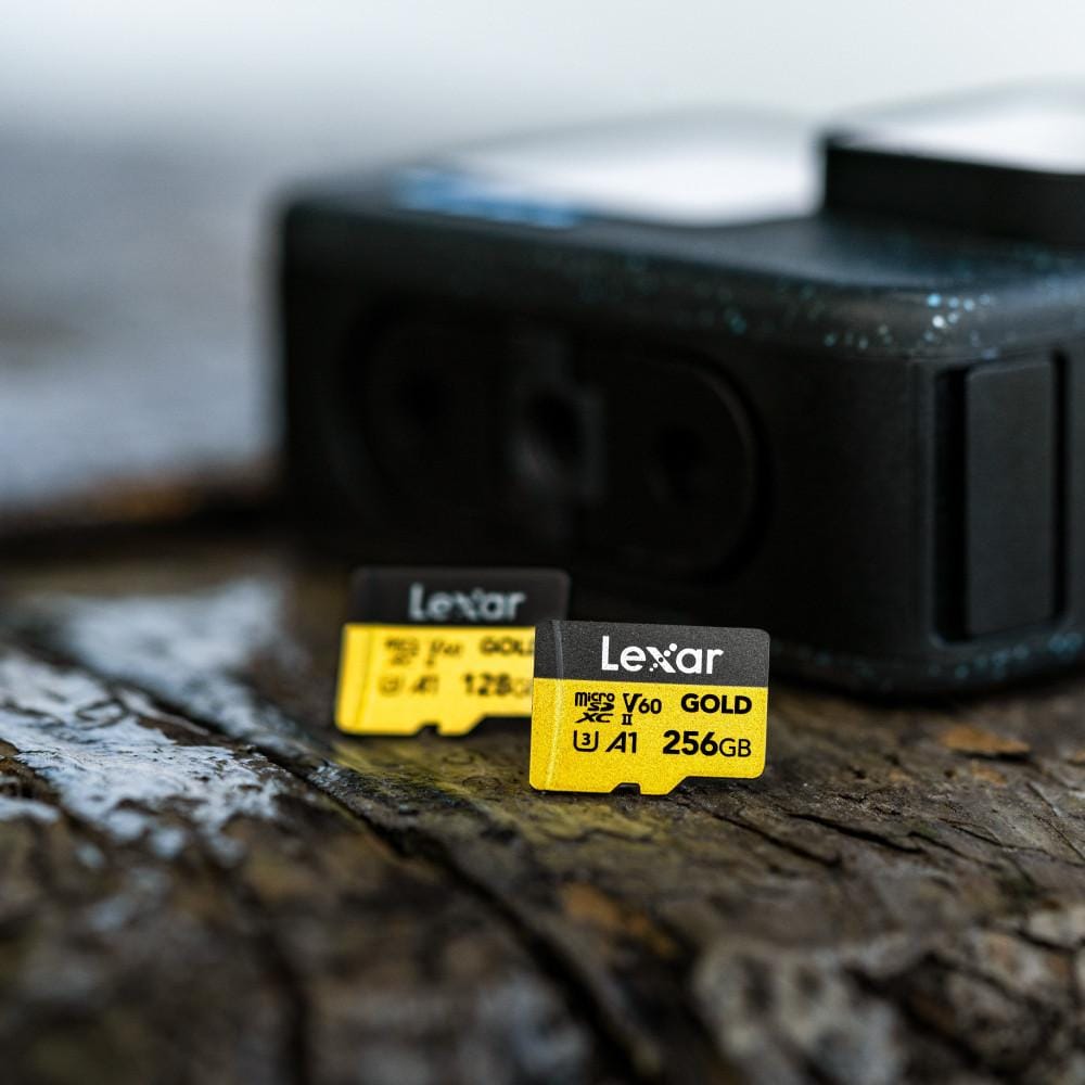 การ์ดหน่วยความจำ ไมโครเอสดีการ์ด LEXAR GOLD MICROSD CARD 128GB UHS-II U3 V60 FULL-HD 3D 4K RW280/100MB/S (LMSGOLD128G)_7