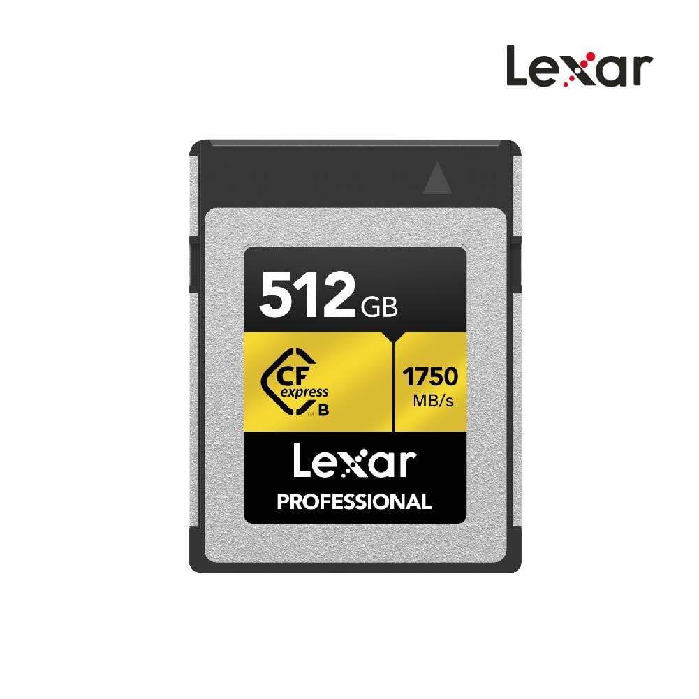 การ์ดหน่วยความจำ ซีเอฟเอ็กเพรสการ์ด LEXAR CFEXPRESS TYPE B 128GB VPG400 RAW 8K RW1900/1500MB/S (LCXEXPR128G) GOLD SERIES_5
