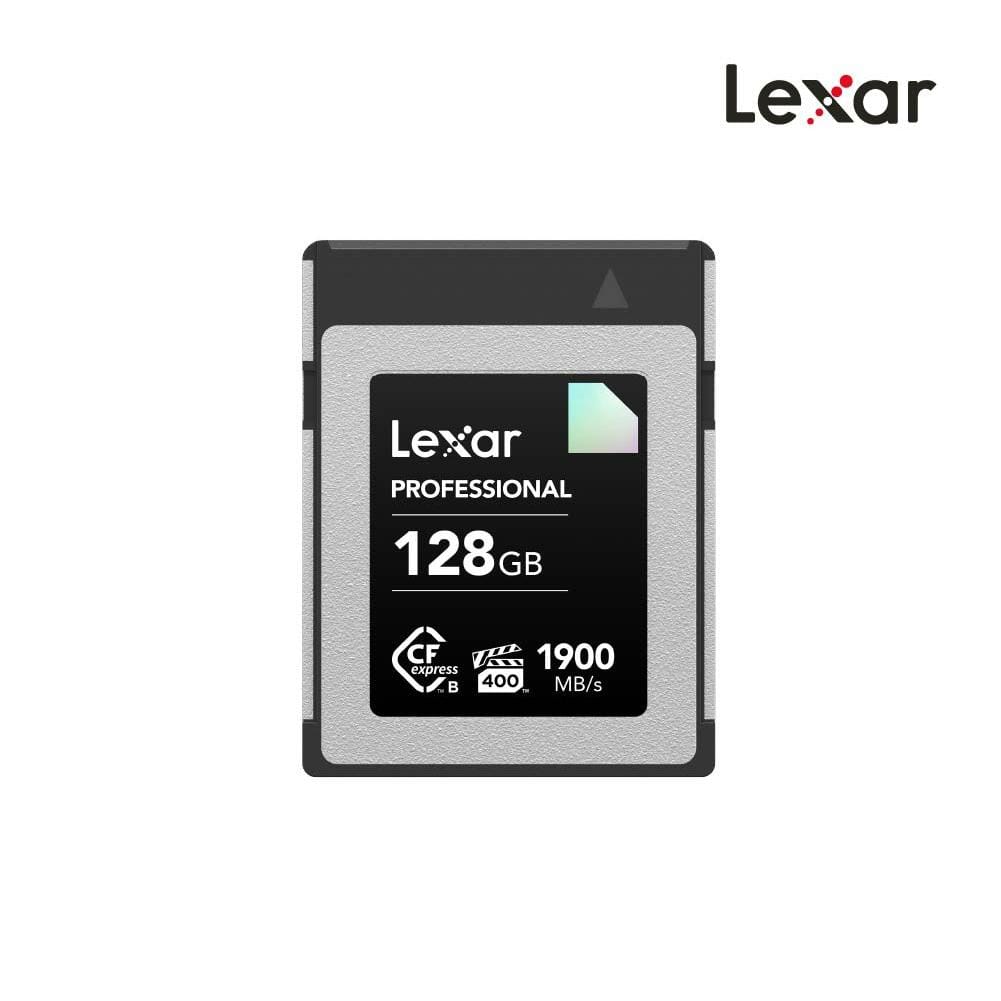 การ์ดหน่วยความจำ ซีเอฟเอ็กเพรสการ์ด LEXAR CFEXPRESS TYPE B 128GB DIAMOND VPG400 RAW 4K 6K 8K RW1900/1700MB/S (LCXEXDM128G)_2