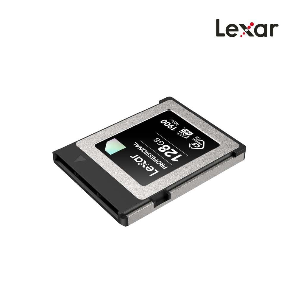 การ์ดหน่วยความจำ ซีเอฟเอ็กเพรสการ์ด LEXAR CFEXPRESS TYPE B 128GB DIAMOND VPG400 RAW 4K 6K 8K RW1900/1700MB/S (LCXEXDM128G)_4