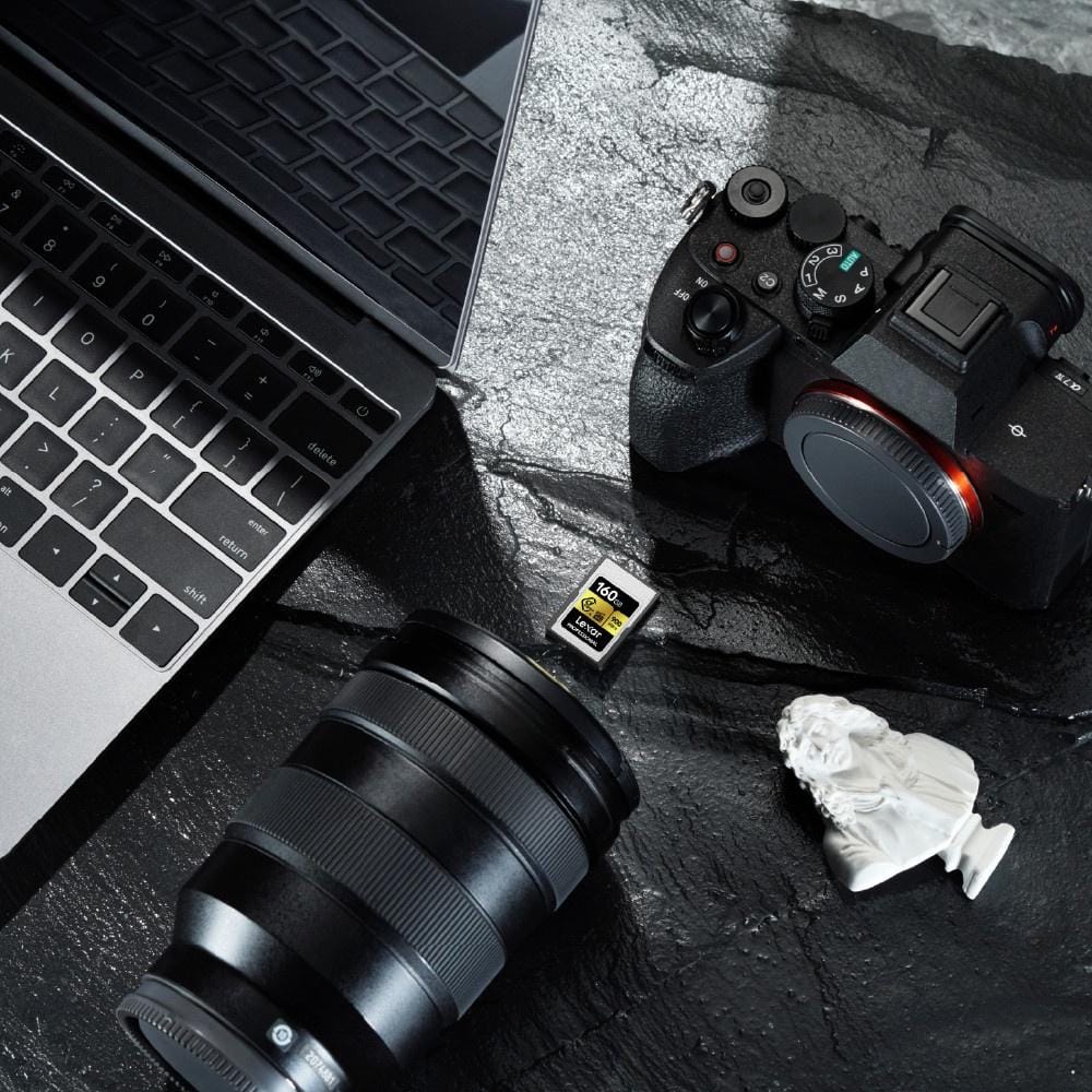 การ์ดหน่วยความจำ ซีเอฟเอ็กเพรสการ์ด LEXAR CFEXPRESS TYPE A 160GB VPG400 RAW 8K RW900/800MB/S (LCAGOLD160G) FOR SONY_4