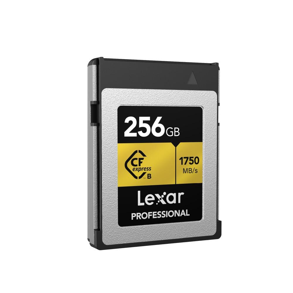 การ์ดหน่วยความจำ ซีเอฟเอ็กเพรสการ์ด LEXAR CFEXPRESS TYPE B 256GB VPG400 RAW 8K RW1900/1500MB/S (LCXEXPR256G) GOLD SERIE_4