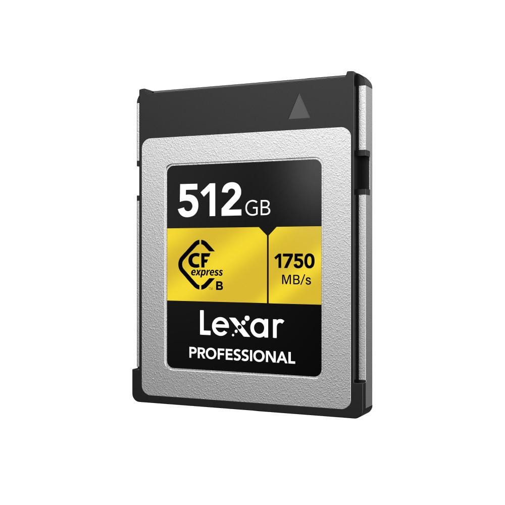 การ์ดหน่วยความจำ ซีเอฟเอ็กเพรสการ์ด LEXAR CFEXPRESS TYPE B 512GB VPG400 RAW 8K RW1900/1500MB/S (LCXEXPR512G) GOLD SERIES_5