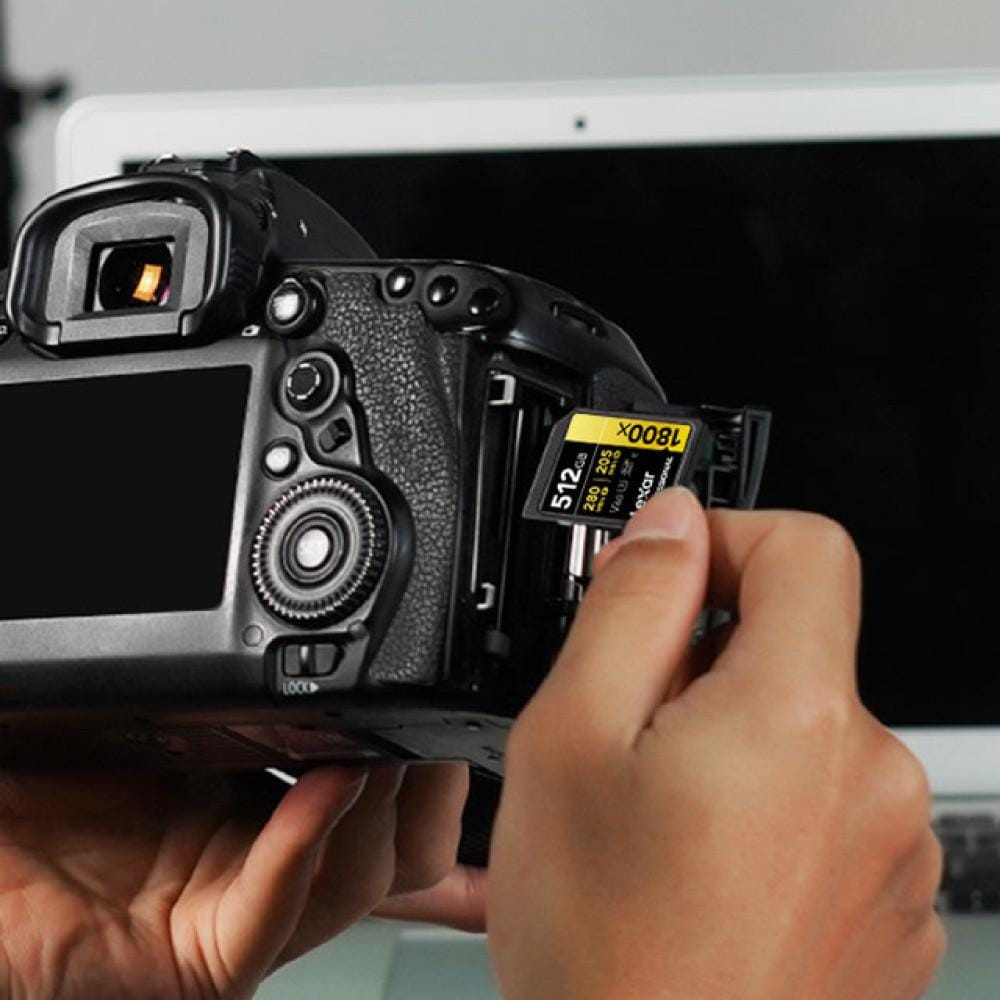 การ์ดหน่วยความจำ เอสดีการ์ด LEXAR SD1800X 64GB UHS-II U3 V60 SD CARD FULL-HD 3D 4K RW280/210MB/S (LSD1800064G) GOLD SERIES_6