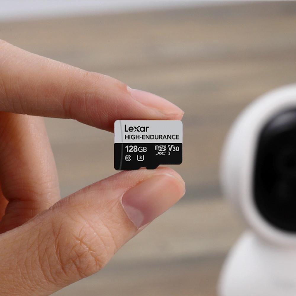 การ์ดหน่วยความจำ ไมโครเอสดีการ์ด LEXAR HIGH-ENDURANCE 64GB MICROSD CARD SPEED 100MB/S (LMSHGED064G) SUPPORTS 1080P FULL-HD AND 4K VIDEO_4